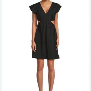 NWT Rails Black Mini Dress with Cutouts